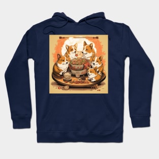 Hot Pot Corgis Hoodie